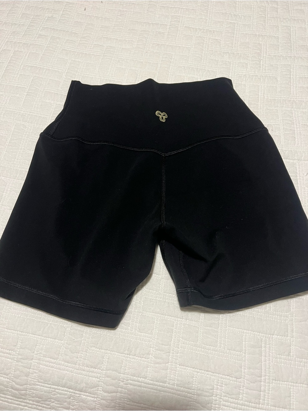 Aritzia Black High-Rise Bike Shorts